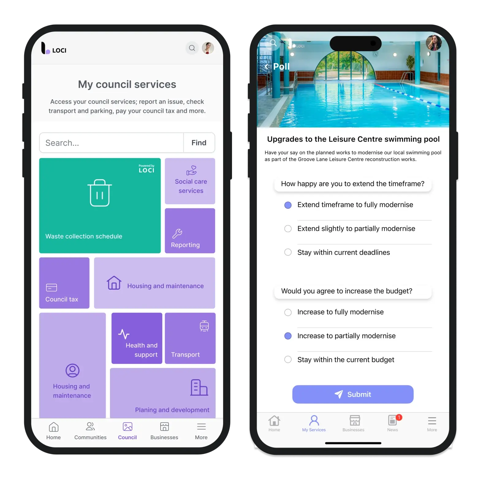 Loci app connecting councils to residents