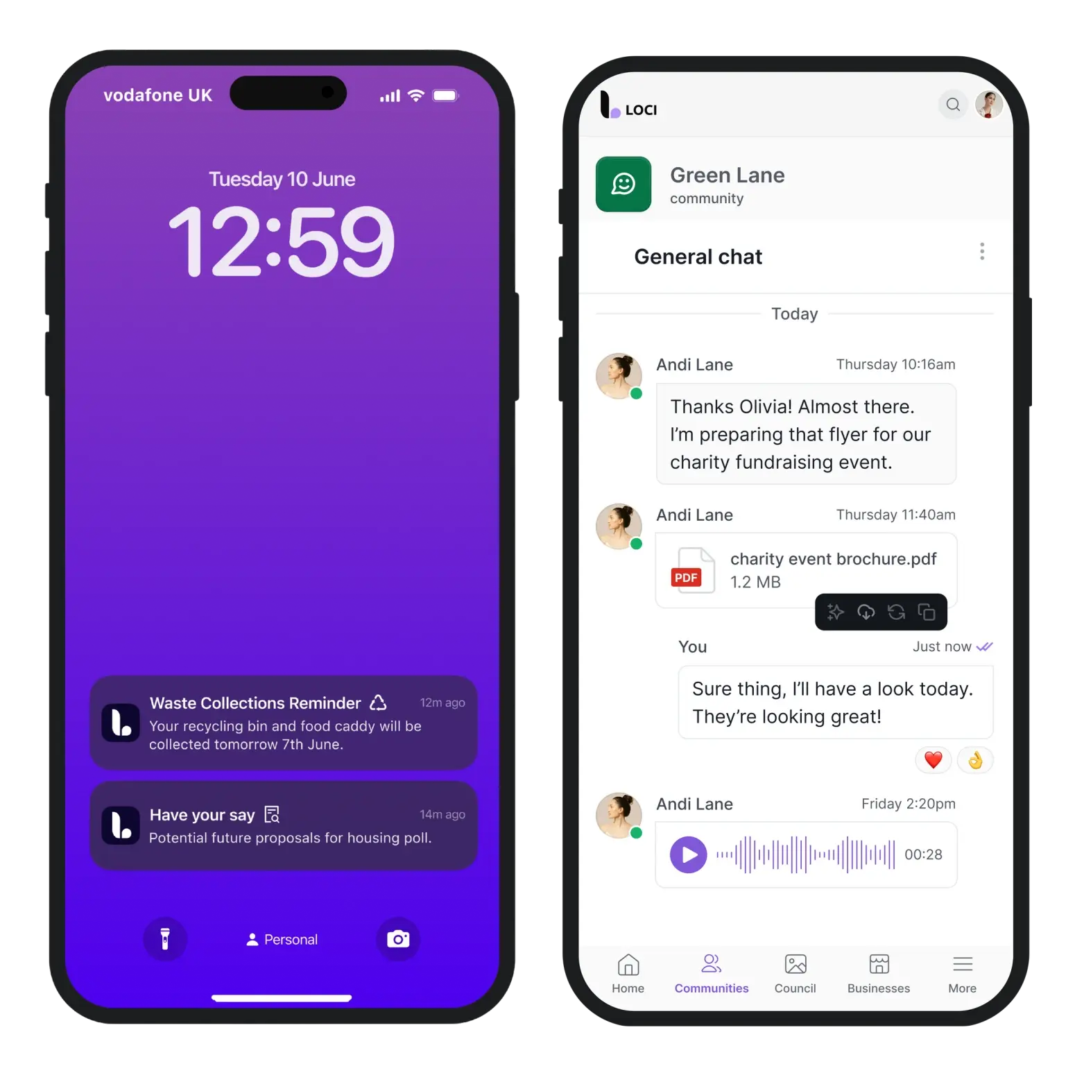 Loci app connecting residents together